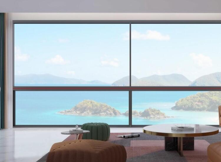 大玻璃落地窗虽优雅，但奈何推拉窗性价比更高！